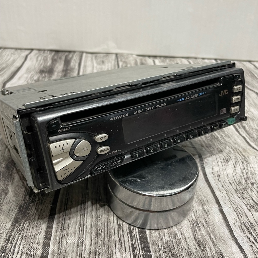 JVC KD-S550 car stereo receiver CD player *untested* but appears to be in guc